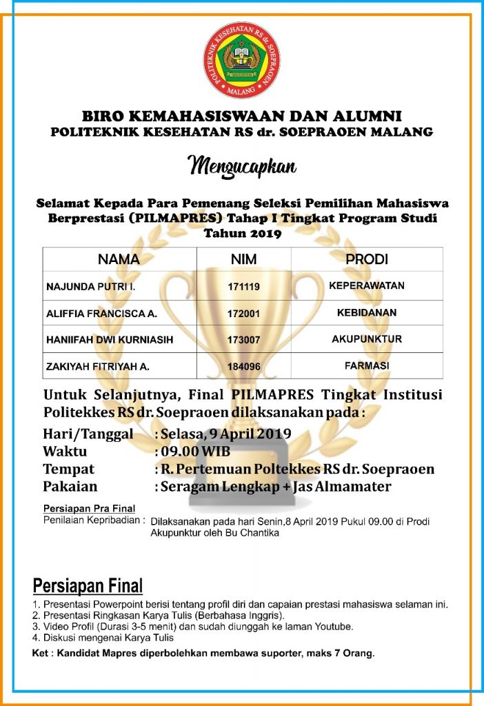 PengumumanPilmapres